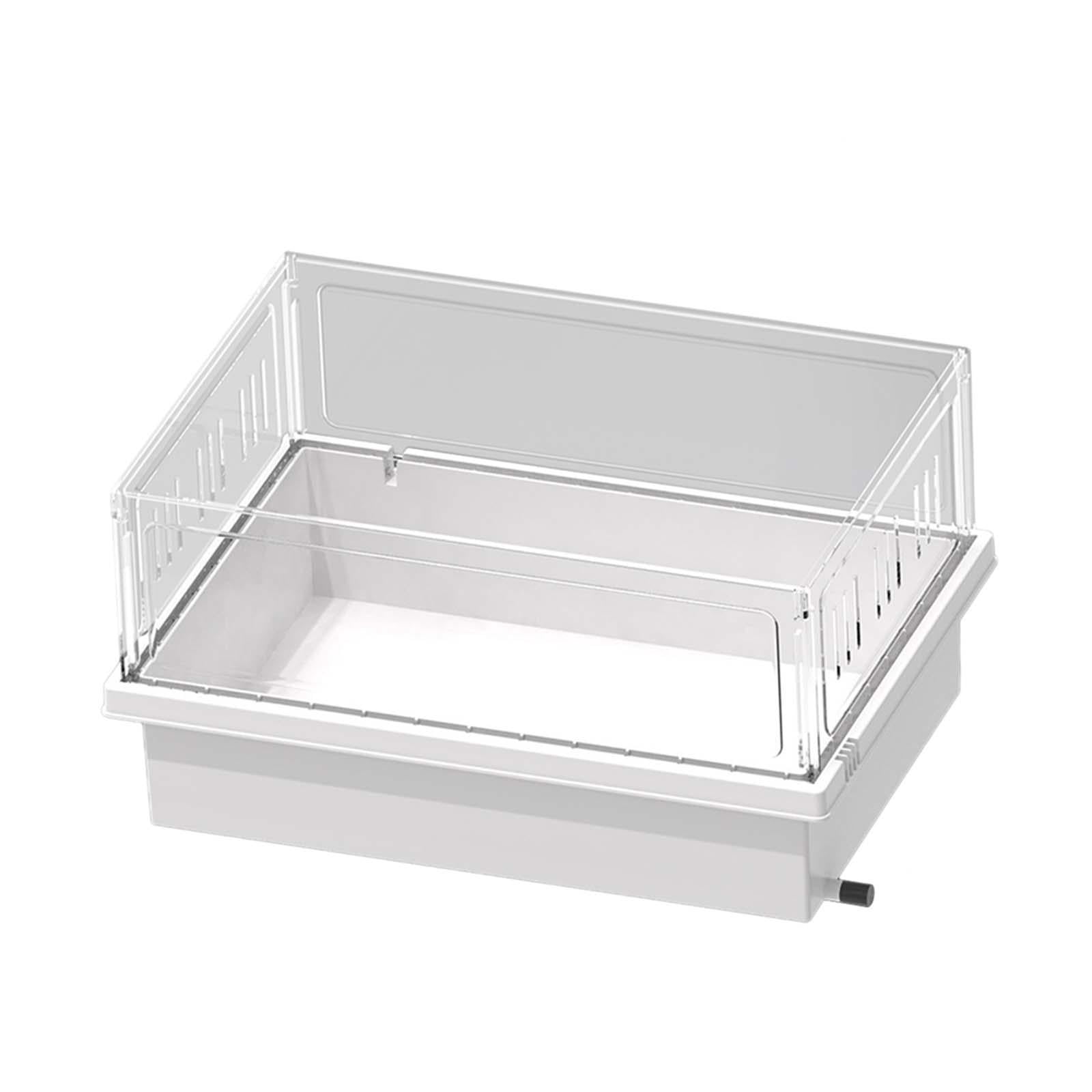 Dualoai Turtle Tank Amphibians Case Small Breeding Box Detachable Tortoise Enclosure