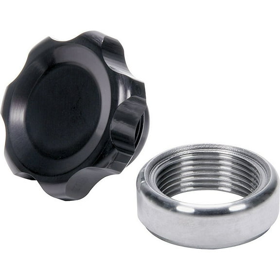 Allstar Performance Filler Cap Black with Weld-In Steel Bung Small