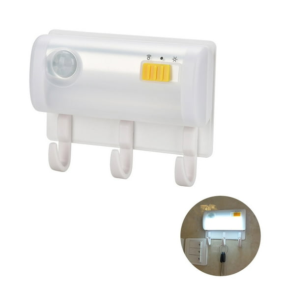 Graflsoa Motion Sensor LED Night Light for Cabinets, Smart Home Bedside Lamp with 80 Lumens Brightness, ABS Material, 0.5W Power, 10s Sensing Time, 3 AA Battery (Not Included)