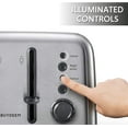 thumbnail image 4 of BUYDEEM DT640 4-Slice Toaster, Extra Wide Slots.7-Shade Settings (Stainless Steel), 4 of 8