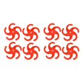 thumbnail image 2 of ZheElen Premium Archery Bow String Stabilizer Vibration Absorber Dampeners Enhanced Performance Red 2Set, 2 of 6