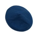thumbnail image 1 of Beret Hat Retro All Match Faux Wool French Style Winter Beanie for Daily Wear, 1 of 10