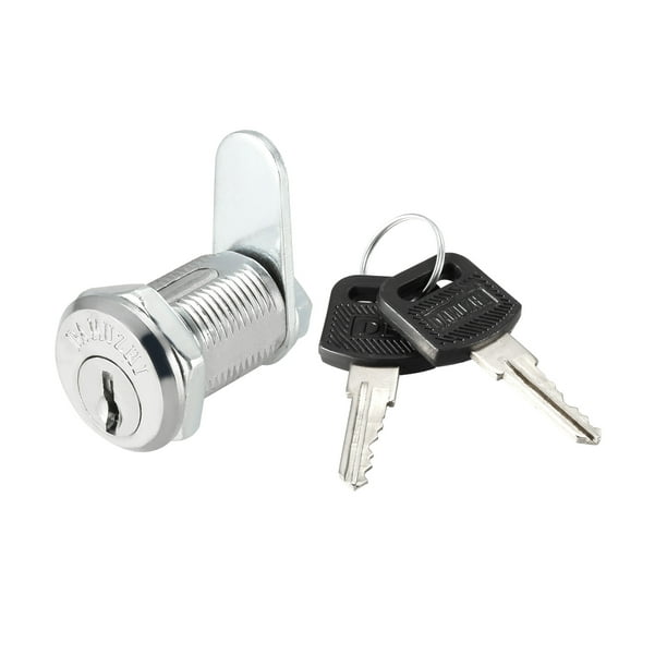 Cerradura de palanca de 25mm de longitud de cilindro y 35mm de longitud de tuerca tipo atornillada, diferente con llave