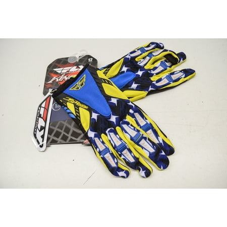 Kinetic Race Gloves - Yellow Kinetic Gloves Sz 12 XXL