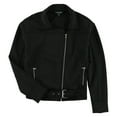 thumbnail image 2 of Ralph Lauren Womens Neoprene Motorcycle Jacket, Black, Large, 2 of 2