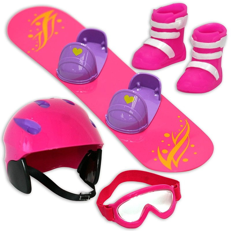american girl doll snowboard