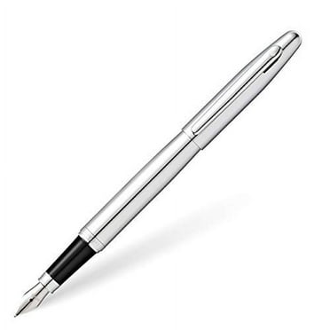 Sheaffer VFM Chrome Fountain Pen with Fine Nib