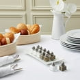 thumbnail image 2 of Juvale Set of 24 Mini Salt and Pepper Shakers (Glass and Stainless Steel, 0.5 oz), 2 of 7