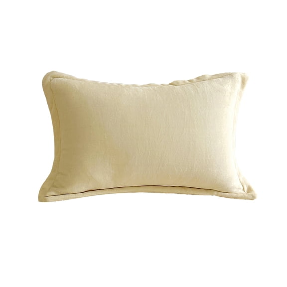 JoyMoreHome Solid Color Suede Pillow Cover, Soft Cozy Breathable Pillowcase, 18.9x29.1 Inch Decorative Pillow Cover for Sofa, Bed, Livingroom, Farmhouse