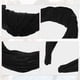 thumbnail image 3 of Diadema anudada ancha de terciopelo Unique Bargains Negro 13x5cm, 3 of 7