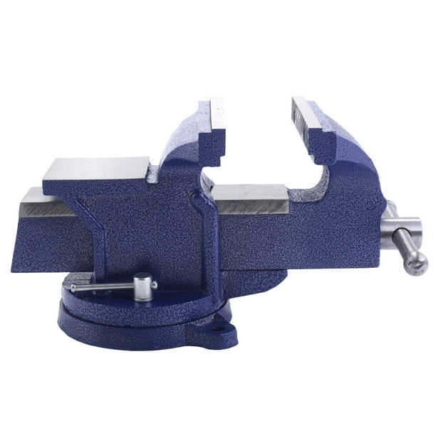 INTBUYING 5 inch Bench Vise Iron Heavy Duty Vise Clamp Milling Metalworking Vice Table