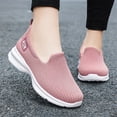 thumbnail image 6 of Diabetic Shoes for Women Non-Slip Casual Shoes Breathable Walking Shoe Lightweight Health ShoesFashion Casual Slip On Orthopedic Fit Shoes Low Braided Shoes 39, 6 of 7