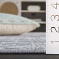 thumbnail image 5 of SAFAVIEH Saylor Tryik Geometric Area Rug, Ivory/Dark Gray, 6'3" x 6'3" Square, 5 of 11