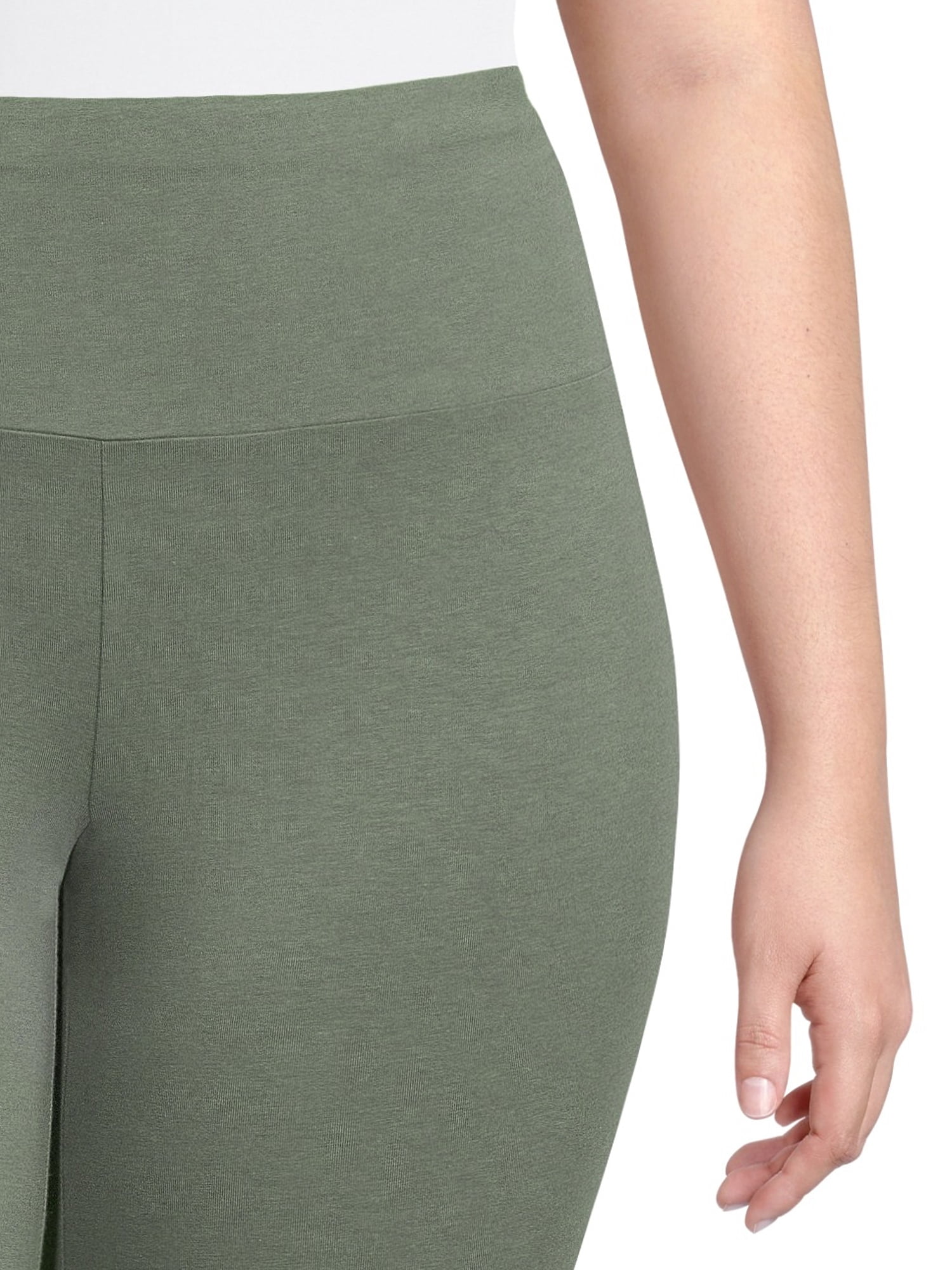 Terra & Sky Women's Plus Size High Waist Leggings