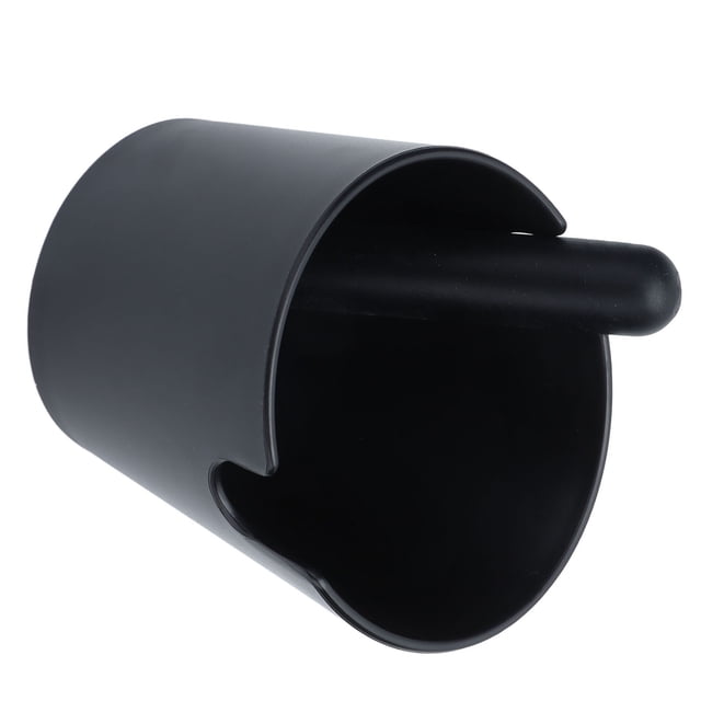 Coffee Knock Bin, Portable Bevel Connection Coffee Knock Box Black For Office For Kitchen For Bar