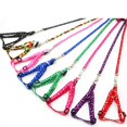thumbnail image 1 of Polyester Pet Chest Strap Soft Breathable Harness Rope Leash For Medium/large Dogs Cats He Qiyong unisex, 1 of 2
