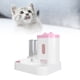 thumbnail image 3 of Dispensador De Agua Y Comida Para Mascotas, Comedero Automático Para Gatos De Diseño 2 En 1 Con Dispensador De Agua De 1 Litro Y Dispensador De Comida De 2 L, Ventana, 3 of 7