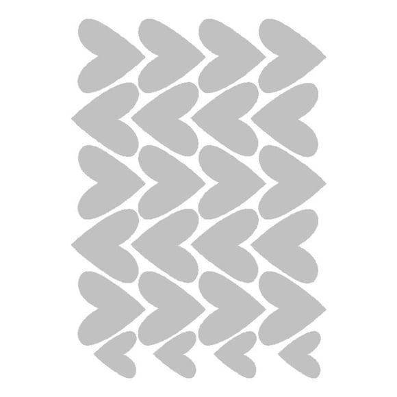 Dvkptbk Wall Stickers 24Pcs Heart Home Decor Wall Sticker Decal Bedroom Vinyl Art Mural Home Decor