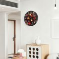 thumbnail image 6 of Voice Activated Clock with Glow Light 12 Inch Large Silent Wall Clock Battery Operated for Home Decor Light Bulbs and Maple Leaves, 6 of 8