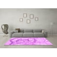 thumbnail image 3 of Ahgly Company Machine Washable Indoor Rectangle Abstract Pink Contemporary Area Rugs, 6' x 9', 3 of 4