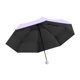thumbnail image 5 of Paraguas plegable para mujer, impermeable, portátil, resistente al viento, protección solar, 6 varillas Púrpura, 5 of 9