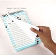 thumbnail image 5 of Inkdotpot To Do List Notepad 6 X 9 Paper Stationery, Stripes Spiral Notepad Daily Checklist- Motivational Organizer Planner List Pad- Notepad Tear Off (50 Sheets), 5 of 5