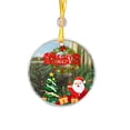 thumbnail image 2 of Hermosos letreros navideños de resina con temática navideña con imágenes elegantes y decoraciones festivas que son ideales para agregar calidez y alegría a su estilo de decoración navideña., 2 of 6