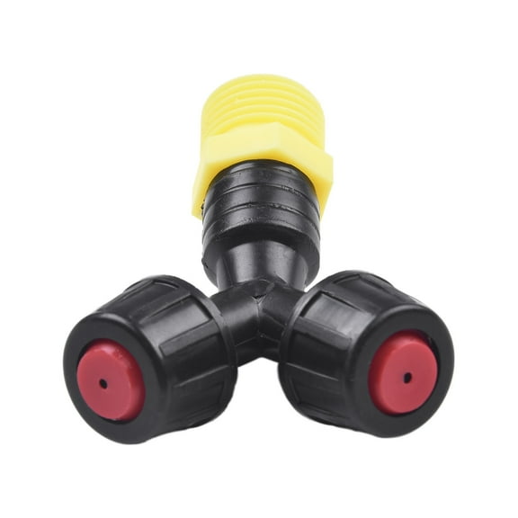 4-Point Plastic -Spray Agricultural Atomization Double-Head Two-Mouth Nozzle