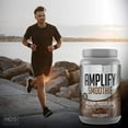 thumbnail image 5 of NDS Nutrition Amplify Smoothie Premium Whey Protein Powder Shake with Added Greens and Amino Acids - Build Lean Muscle, Gain Strength, Lasting Energy, and Lose Fat - Chocolate (30 Servings), 5 of 8