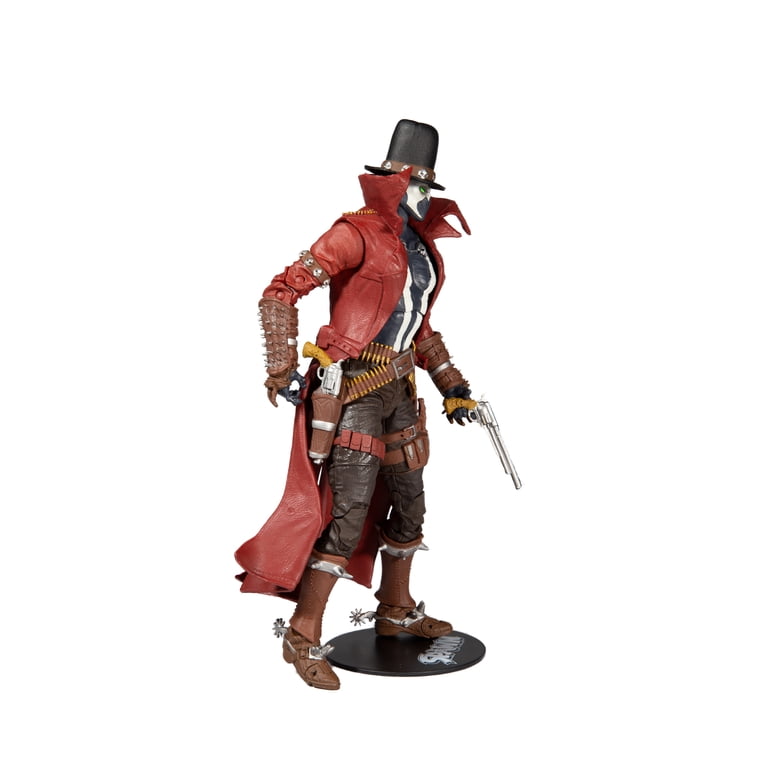 McFarlane Toys Spawn Gunslinger With Horse Action Figure 2-Pack - 7" Scale Ultra Articulated, Includes Gatling Gun