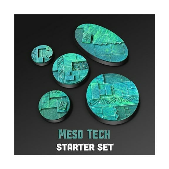 Death Ray Designs Meso Tech Base Inserts Set Marine & Xeno (Indomitus Compatible) New