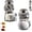 mix 2pc, variant on Funny Salt and Pepper Glass Bottle, Cute Cat & Dog Salt and Pepper Containers with Stainless Steel Lids, Transparent Glass Bottle Set for Kitchen Cooking, Table, Camp (dog 1pc)