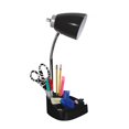 thumbnail image 4 of Limelights Gooseneck Organizer Desk Lamp with iPad Tablet Stand Book Holder and Charging Outlet, 4 of 5
