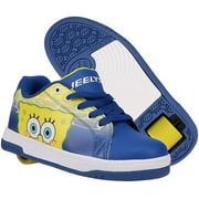 HEELYS Split Spongebob Little Kid/Big Kid/Adult Blue/Yellow/White 7 Men's, 8 Women's M