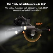 LED Night Flight Aassist Light for DJI Mini 5 Pro Propeller Holder Accessories, Quick-Release Searchlight Night Flight/Emergency Flashers/Flight Light for DJI Mini 5 Pro