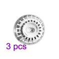 thumbnail image 1 of Acero inoxidable fregadero de cocina tapón colador tapón de residuos filtro tapón tapa 3 piezas kenally JJ9128-01×3, 1 of 6