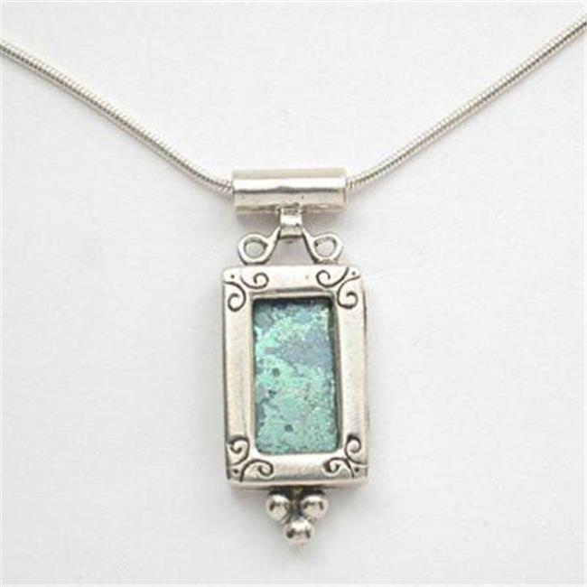 MK-JMP067 Handmade Roman Glass Pendants 