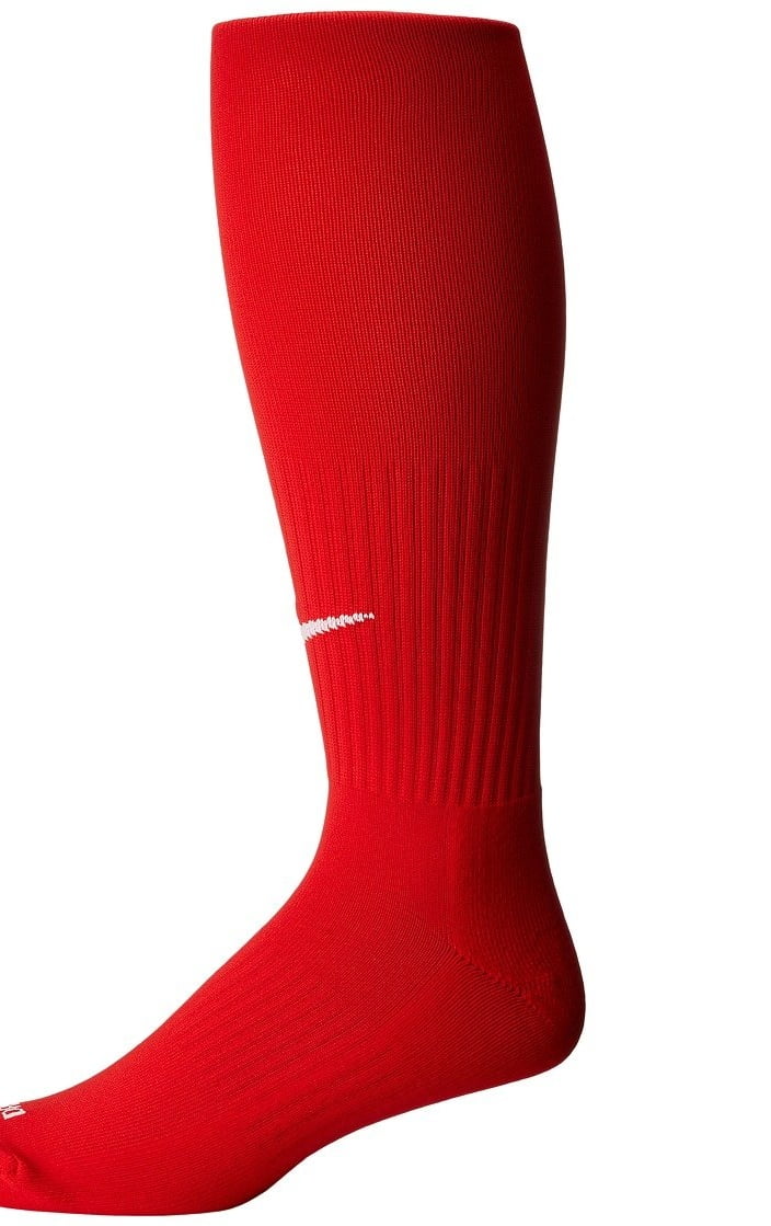 Nike Mens Classic Cushioned Soccer Socks XLarge, red