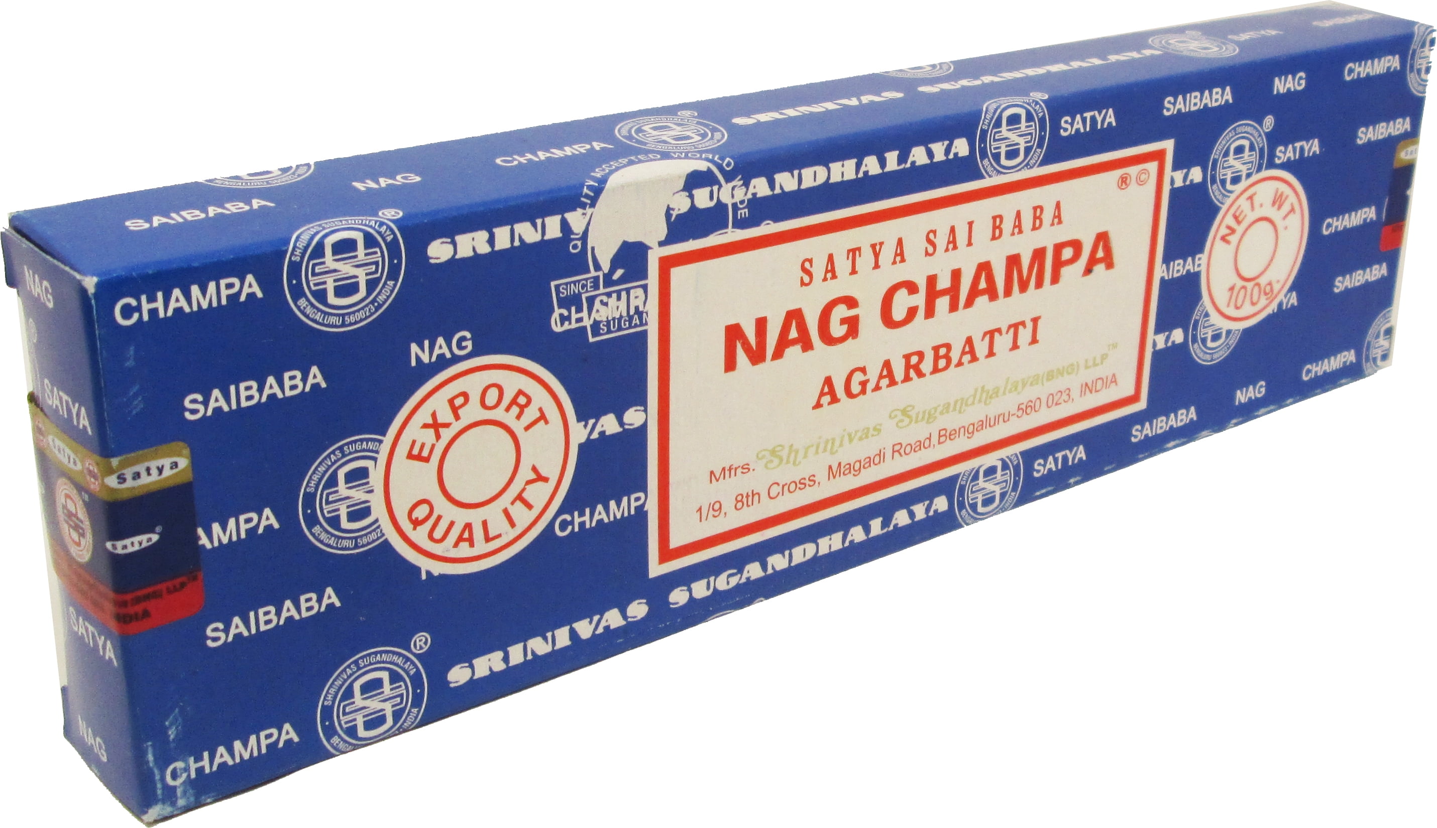 200 Grams Total Golden Nag Champa Incense Stick 2 x 100 gm Satya Nag Champa 