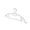 PK, variant on EGNMCR Storage Bins, Storage Containers Seamless Clothes Hangers Skids-proof Antis-Shoulder-Bump Style Household Plastic Garment Hangers Extra-Thickened Reinforced Drying Racks Plastics Hanger