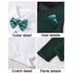 thumbnail image 4 of Disfraz de bautizo para niños pequeños DISAUR de 12 a 18 meses, color verde, 4 of 4