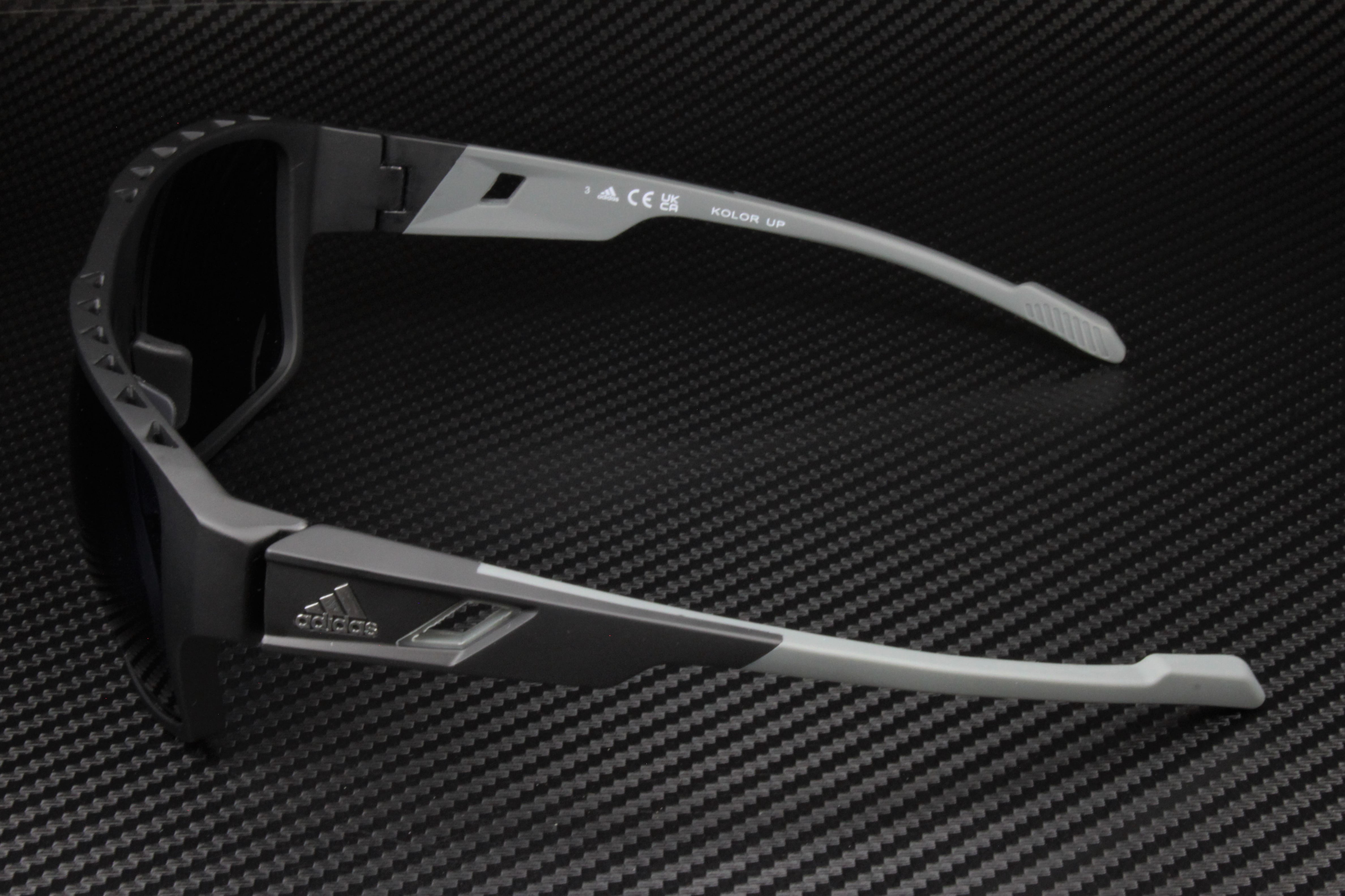 ADIDAS SP0046 02A Matte Black Smoke 59 mm Men's Sunglasses