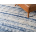 thumbnail image 5 of Unique Loom Helios Collection Area Rug - Mykonos (8' Round Blue/Beige), 5 of 7