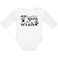 thumbnail image 3 of Inktastic As You Wish Boys or Girls Long Sleeve Baby Bodysuit, 3 of 5