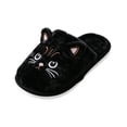 thumbnail image 4 of SAWOBUUN Cute Cat Slippers for Women Men Animal Fuzzy Plush Closed Toe House Slippers Soft Fluffy Warm Cozy Indoor Bedroom Shoes, 4 of 7
