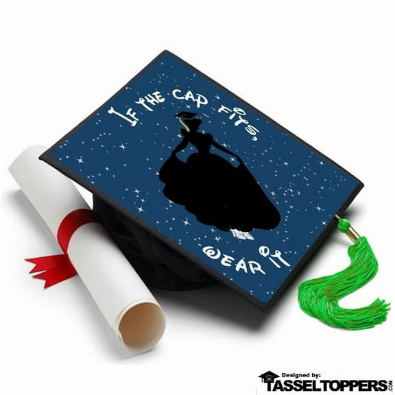 Cinderella Graduation Cap Cake by Tassel Toppers