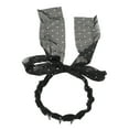 thumbnail image 5 of Unique Bargains 1 Pc Headband Wide Tooth Ribbon Hair Accessories for Women Black, 5 of 5