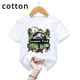 thumbnail image 2 of Camiseta de algodón con estampado de Jurassic Park para niños, regalo de cumpleaños, 1 a 10 años, divertida camiseta de dinosaurio, ropa para niños, 2 of 5