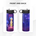 thumbnail image 3 of Saiise inside out 2 Print Insulated Water Bottle with Straw,Sports & Travel Water Bottle 18oz Double Walled Stainless Steel,Reusable Thermal Water Bottle, 3 of 8
