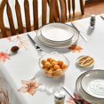 thumbnail image 4 of Eucalyptus Leaves Fall Tablecloth 60x84 Inch, Autumn Thanksgiving Vintage Washable Table Cover for Party Picnic Dinner Decor, 4 of 6